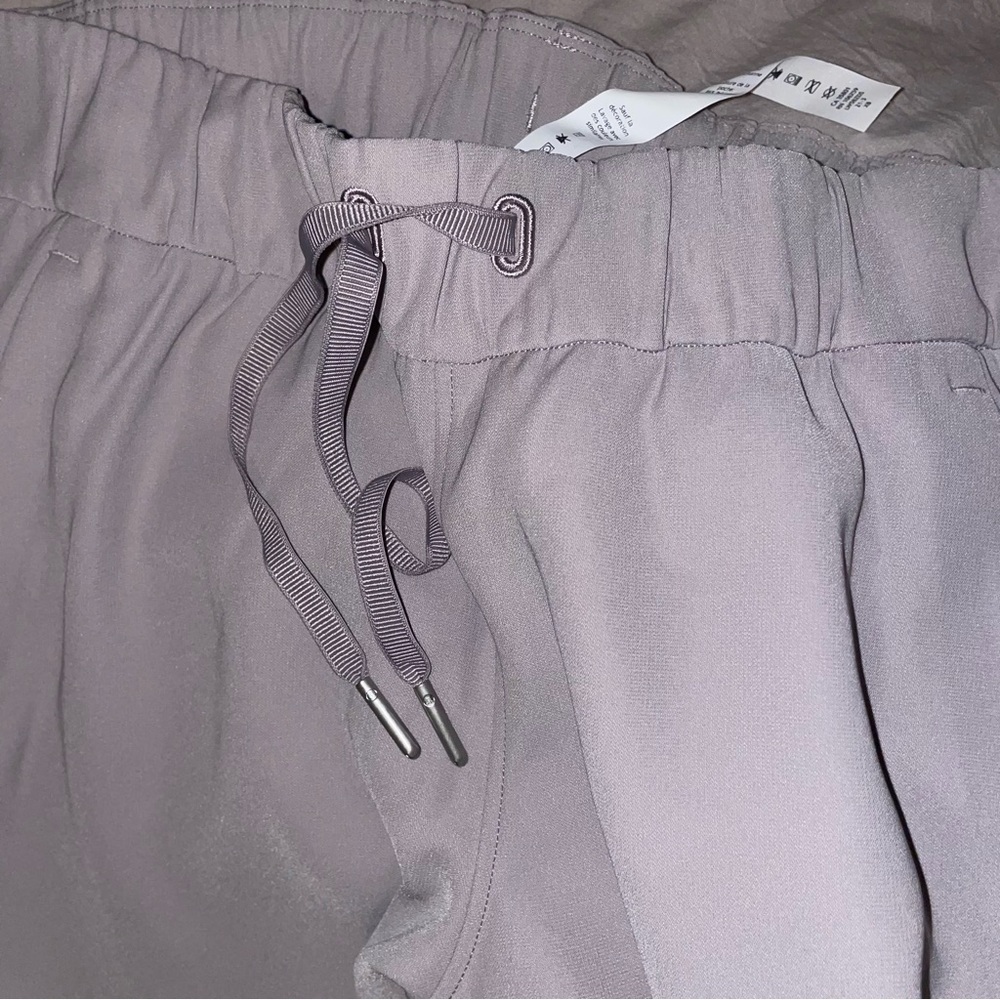 LIKE NEW lululemon On The Fly Jogger Sz 2 Silverscreen